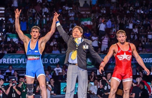 Iran lineup for Freestyle World Cup